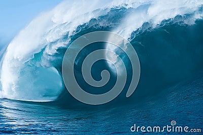 Big Ocean Wave Stock Photo