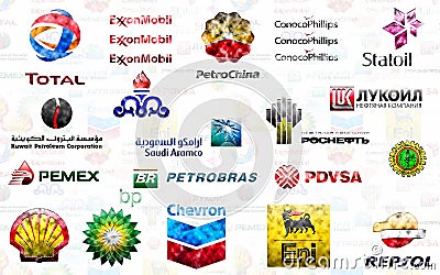 Big Oil Editorial Stock Photo