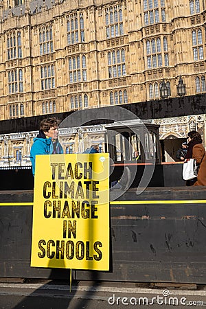 The Big One Demonstration Editorial Stock Photo