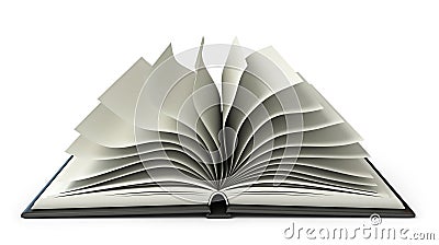 Big open book Stock Photo