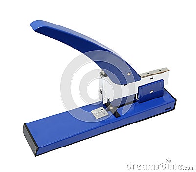 Big powerful office stapler Stock Photo