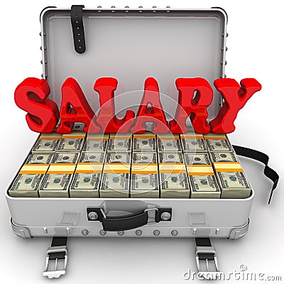 Big salary Stock Photo