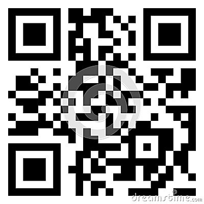 Big Sale data in qr code. (modern bar code). EPS 8 Vector Illustration