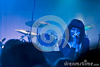 Big Noise featuring Lydia Lunch Editorial Stock Photo