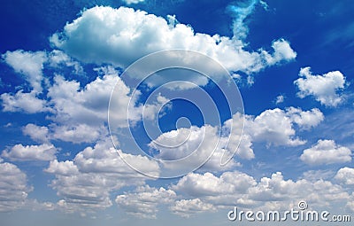 Big Sky Country Stock Photo