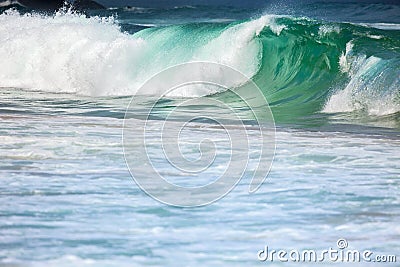 Big Stormy Ocean Waves Stock Photo