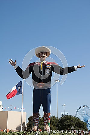 Big Tex, Texas State Fair Editorial Stock Photo