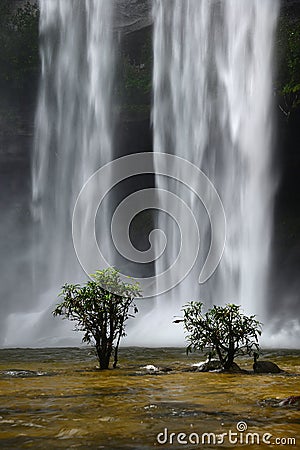 Big Waterfall in Thailand Stock Photo