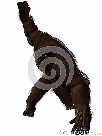 Bigfoot Stock Photo
