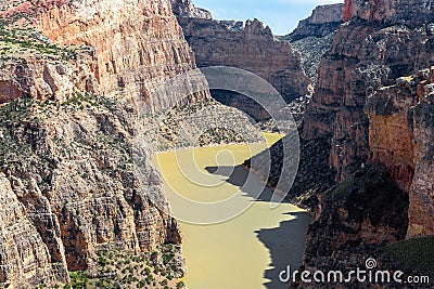 Bighorn Canyon National Recreation, Montana Stock Photo