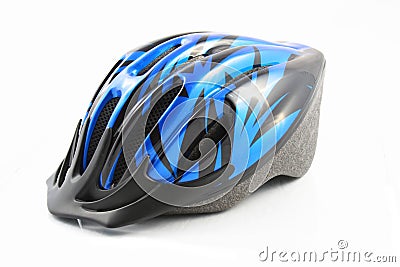 Bike helmet Stock Photo