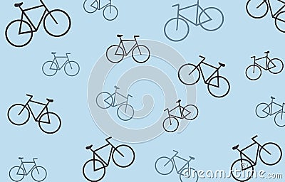 Bike icons background abstract Stock Photo