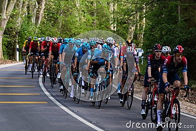 Bike Race `Tour de Hongrie` - 2022 Editorial Stock Photo