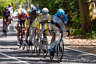 Bike Race `Tour de Hongrie` - 2022 Editorial Stock Photo