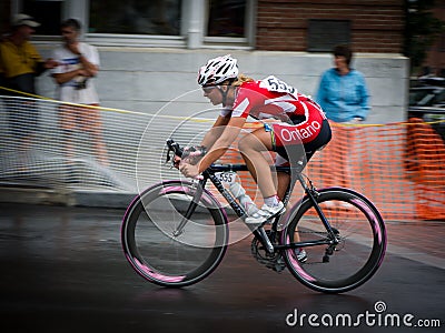 Bike Race - Women Editorial Stock Photo