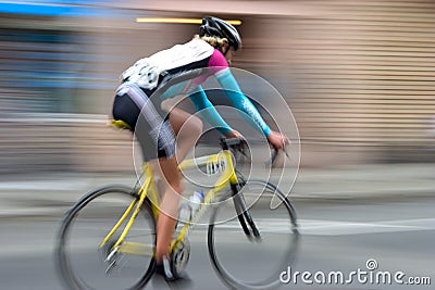 Bike Racer #4 Stock Photo