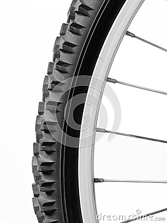 Bike wheel Stock Photo