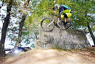 Biker Stock Photo