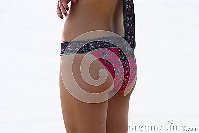 Bikini bottom Stock Photo