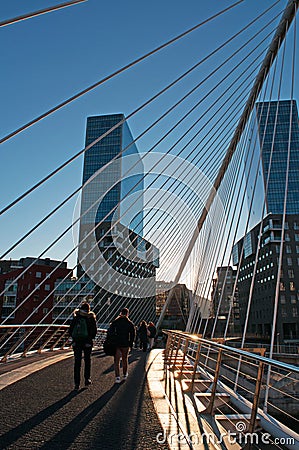 Bilbao, province of Biscay, Basque Country, Spain, Iberian Peninsula, Europe Editorial Stock Photo