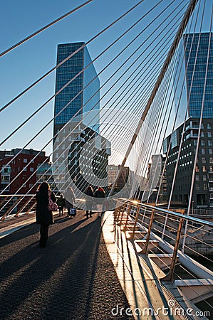 Bilbao, province of Biscay, Basque Country, Spain, Iberian Peninsula, Europe Editorial Stock Photo