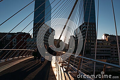 Bilbao, province of Biscay, Basque Country, Spain, Iberian Peninsula, Europe Editorial Stock Photo