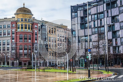 Bilbao in Spain Editorial Stock Photo