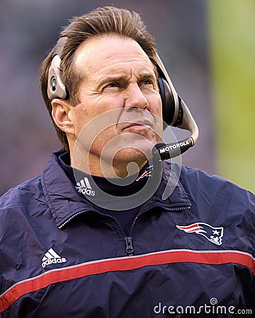Bill Belichick New England Patriots Head Coach Editorial Stock Photo