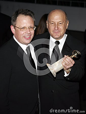 Bill Condon and Laurence Mark Editorial Stock Photo