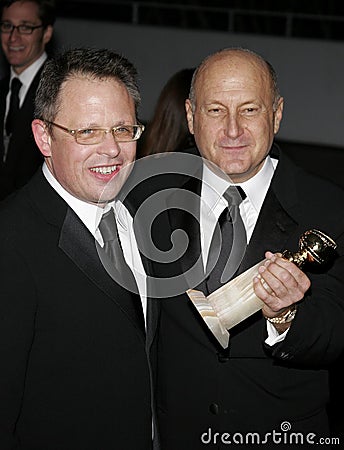 Bill Condon and Laurence Mark Editorial Stock Photo