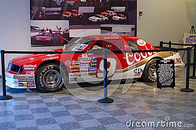 Bill Elliott NASCAR Thunderbird Editorial Stock Photo