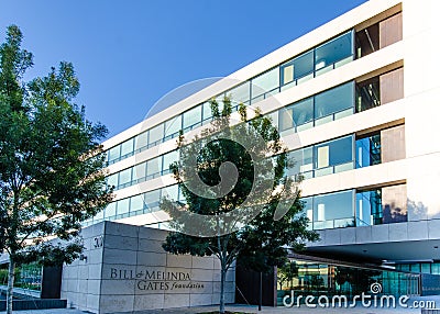 Bill and Melinda Gates Foundation Editorial Stock Photo