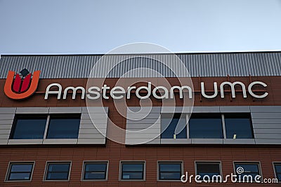 Billboard Amsterdam UMC At Amsterdam The Netherlands 4-3-2022 Editorial Stock Photo