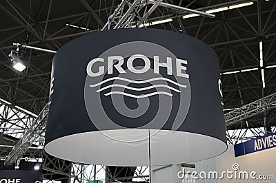 Billboard Grohe At Amsterdam The Netherlands 2018 Editorial Stock Photo