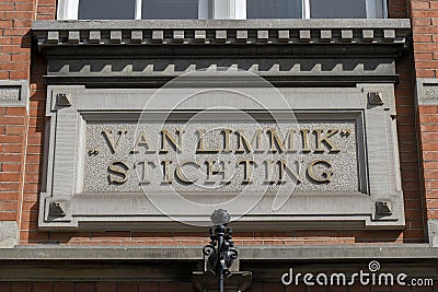 Billboard Van Limmik Stichting At Amsterdam The Netherlands 6-7-2019 Editorial Stock Photo
