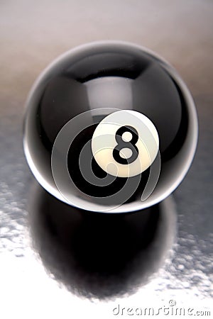 Billiard ball Stock Photo