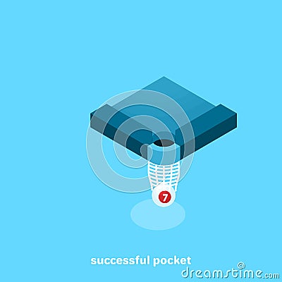 successful pocket Vector Illustration