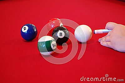 Billiards Stock Photo