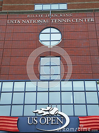 Billie Jean King National Tennis Center ready for US Open 2013 tournament Editorial Stock Photo