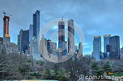 Billionaires` Row - New York City Editorial Stock Photo