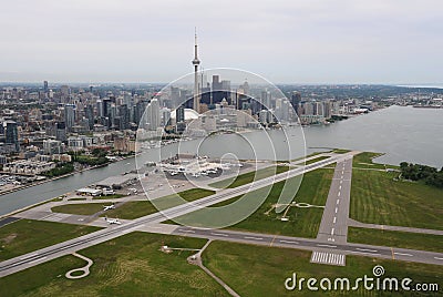 Billy Bishop Airport, Toronto, Ontario Stock Photo