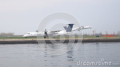 Billy Bishop Toronto city airport Editorial Stock Photo