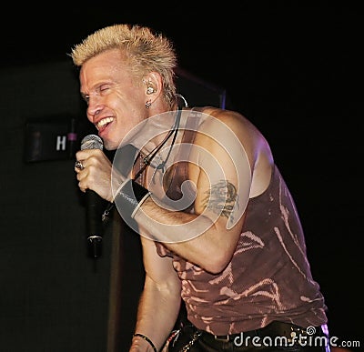 Billy Idol Editorial Stock Photo