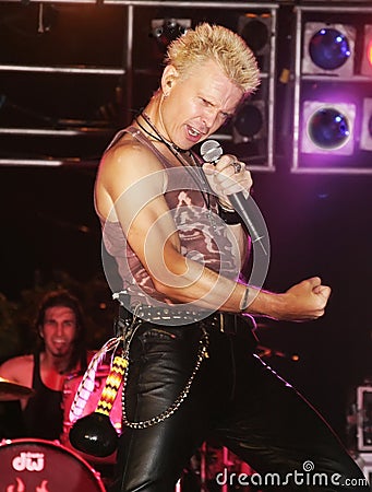 Billy Idol Editorial Stock Photo