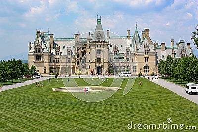 Biltmore Estate in Ashville, North Carolina Editorial Stock Photo