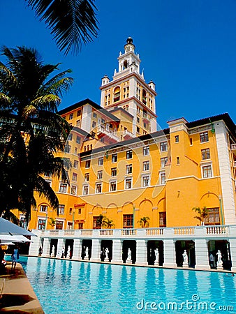 Biltmore Hotel, Coral Gables Florida Stock Photo