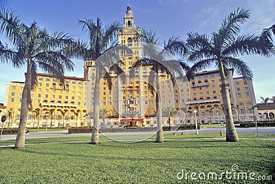 The Biltmore Hotel at Coral Gables, Miami, Florida Editorial Stock Photo