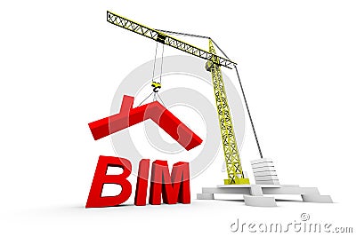 BIM Cartoon Illustration