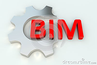 BIM Cartoon Illustration