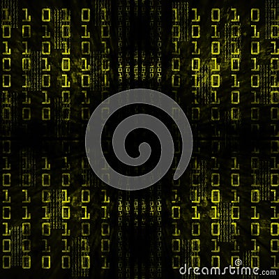 Binary code Stock Photo